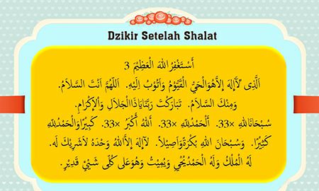 bacaan doa setelah sholat fardhu dan artinya pdf